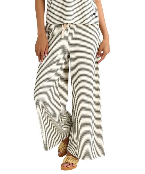 BILLABONG（ビラボン）の「BILLABONG ウィメンズ RIB WAFFLE LONG PANT ロングパンツ 【2026年春夏モデル】（その他パンツ・レディース・アイボリー/ブルー系その他/オレンジ系その他・MEDIUM/LARGE）」の2枚目の写真