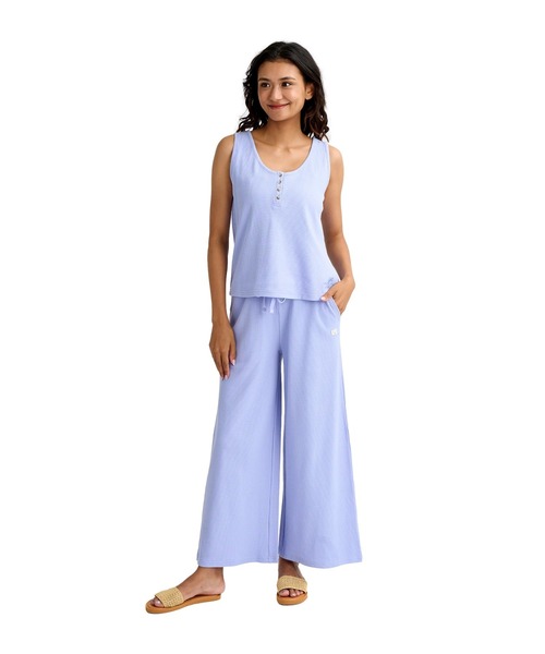BILLABONG（ビラボン）の「BILLABONG ウィメンズ RIB WAFFLE LONG PANT ロングパンツ 【2026年春夏モデル】（その他パンツ・レディース・アイボリー/ブルー系その他/オレンジ系その他・MEDIUM/LARGE）」の11枚目の写真