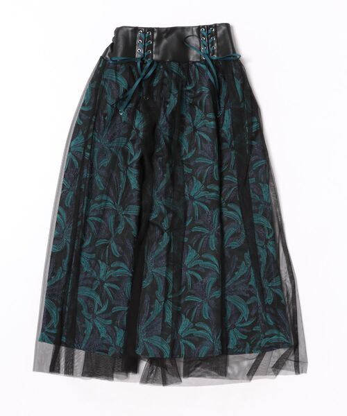 REZEN(リゼン)の「松葉菊JQ×チュールSK(スカート・メンズ・ローズ/レッドパープル/ブルーパープル・SMALL/MEDIUM/LARGE)」の6枚目の写真