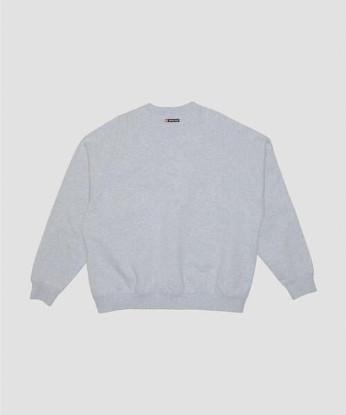 LOTTO（ロット）の「LOTTO　ARCH LOGO SWEAT PULLOVER（スウェット・メンズ・グレー/ブラック/ベージュ・MEDIUM/LARGE/X-LARGE/XX-LARGE）」の8枚目の写真