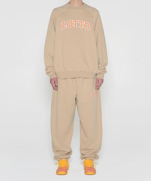 LOTTO（ロット）の「LOTTO　ARCH LOGO SWEAT PULLOVER（スウェット・メンズ・グレー/ブラック/ベージュ・MEDIUM/LARGE/X-LARGE/XX-LARGE）」の10枚目の写真