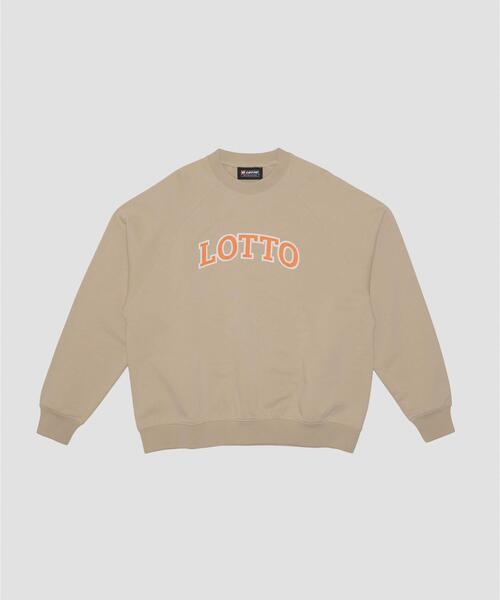 LOTTO（ロット）の「LOTTO　ARCH LOGO SWEAT PULLOVER（スウェット・メンズ・グレー/ブラック/ベージュ・MEDIUM/LARGE/X-LARGE/XX-LARGE）」の14枚目の写真