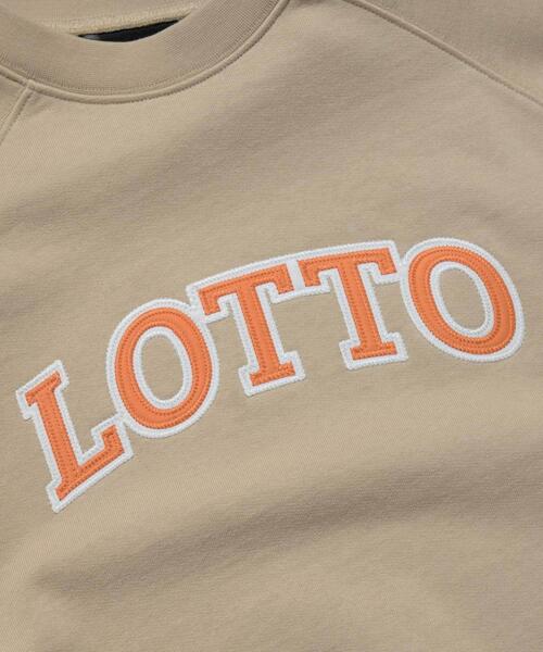 LOTTO（ロット）の「LOTTO　ARCH LOGO SWEAT PULLOVER（スウェット・メンズ・グレー/ブラック/ベージュ・MEDIUM/LARGE/X-LARGE/XX-LARGE）」の15枚目の写真