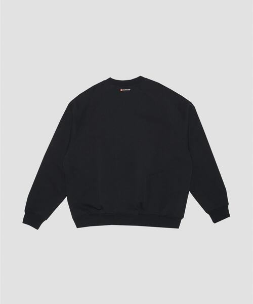 LOTTO（ロット）の「LOTTO　ARCH LOGO SWEAT PULLOVER（スウェット・メンズ・グレー/ブラック/ベージュ・MEDIUM/LARGE/X-LARGE/XX-LARGE）」の6枚目の写真