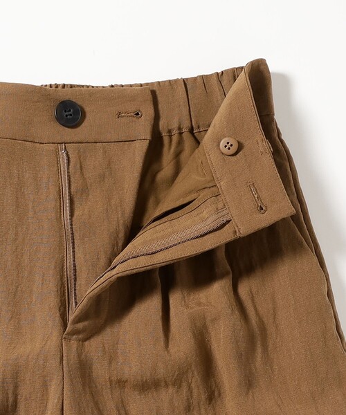 Ray BEAMS（レイビームス）の「ワイド ストレート 2タック パンツ（その他パンツ・レディース・ネイビー/ダークブラウン・0/1）」の13枚目の写真