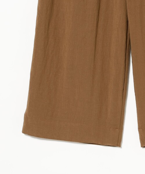 Ray BEAMS（レイビームス）の「ワイド ストレート 2タック パンツ（その他パンツ・レディース・ネイビー/ダークブラウン・0/1）」の14枚目の写真
