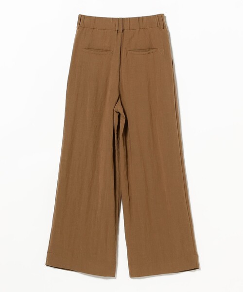 Ray BEAMS（レイビームス）の「ワイド ストレート 2タック パンツ（その他パンツ・レディース・ネイビー/ダークブラウン・0/1）」の15枚目の写真