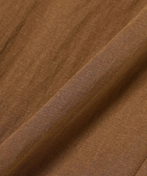 Ray BEAMS（レイビームス）の「ワイド ストレート 2タック パンツ（その他パンツ・レディース・ネイビー/ダークブラウン・0/1）」の16枚目の写真