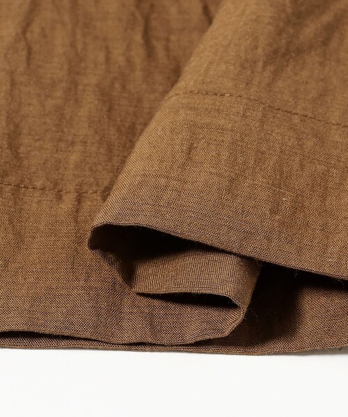 Ray BEAMS（レイビームス）の「ワイド ストレート 2タック パンツ（その他パンツ・レディース・ネイビー/ダークブラウン・0/1）」の17枚目の写真