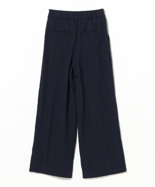 Ray BEAMS（レイビームス）の「ワイド ストレート 2タック パンツ（その他パンツ・レディース・ネイビー/ダークブラウン・0/1）」の20枚目の写真
