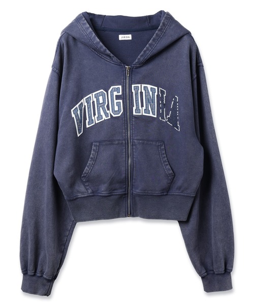 JIEDA(ジエダ)の「VIRGINIA HOODIE(パーカー・メンズ・ブラック/ブラウン/ネイビー・1/2)」の6枚目の写真