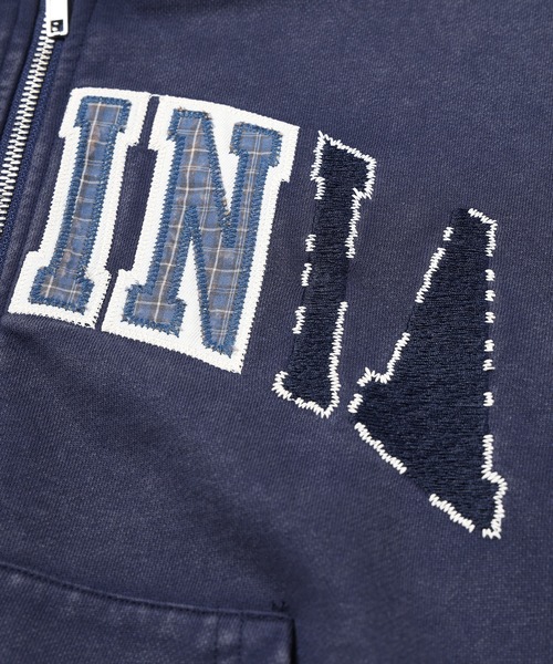 JIEDA(ジエダ)の「VIRGINIA HOODIE(パーカー・メンズ・ブラック/ブラウン/ネイビー・1/2)」の11枚目の写真