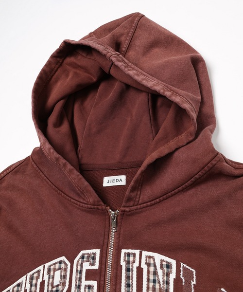 JIEDA(ジエダ)の「VIRGINIA HOODIE(パーカー・メンズ・ブラック/ブラウン/ネイビー・1/2)」の16枚目の写真