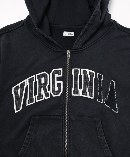 JIEDA(ジエダ)の「VIRGINIA HOODIE(パーカー・メンズ・ブラック/ブラウン/ネイビー・1/2)」の18枚目の写真