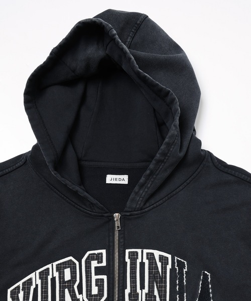 JIEDA(ジエダ)の「VIRGINIA HOODIE(パーカー・メンズ・ブラック/ブラウン/ネイビー・1/2)」の20枚目の写真