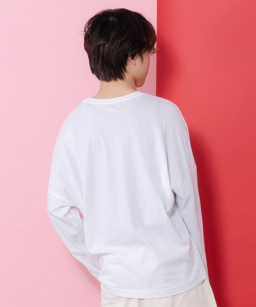 ScoLar Parity（スカラーパリティ）の「361112：ネコ星へのご招待Tシャツ（Tシャツ/カットソー・レディース・オフホワイト/サックスブルー/ブラック・M）」の17枚目の写真