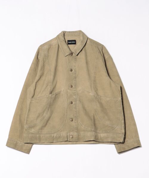 DANKE SCHON（ダンケシェーン）の「【WEB&DEPOT限定】DankeSchon/ダンケシェーン/VINTAGE JACKET（その他アウター・メンズ・ブラック/キャメル・XL/L/M）」の2枚目の写真