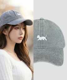 L LABEL（エルラベル）の「パピーロゴ刺繍キャップ（キャップ）」