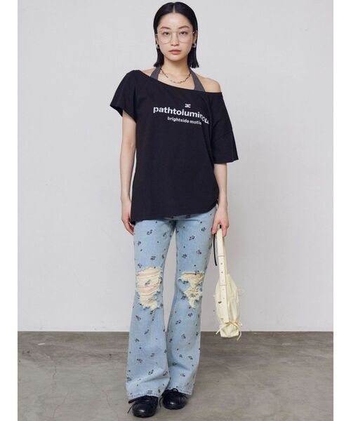 EMODA（エモダ）の「ダブルレースアップロースニーカー（スニーカー・レディース・ブラック/ブラウン・SMALL/LARGE/MEDIUM）」の9枚目の写真