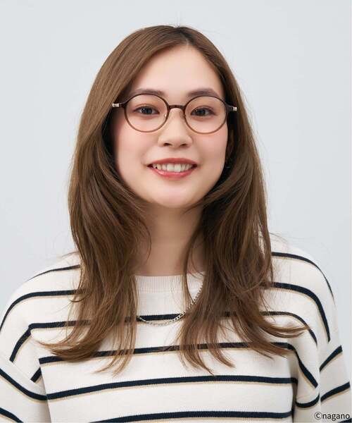 Zoff（ゾフ）の「Zoff｜ちいかわ【くりまんじゅうモデル】ボストン型メガネ｜軽量 眼鏡 伊達めがね 度付き（レンズ交換券付） 度あり 度なし メンズ レディース ユニセックス おしゃれ 読書（メガネ・レディース・ブラウン・FREE）」の7枚目の写真