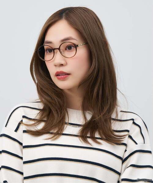 Zoff（ゾフ）の「Zoff｜ちいかわ【くりまんじゅうモデル】ボストン型メガネ｜軽量 眼鏡 伊達めがね 度付き（レンズ交換券付） 度あり 度なし メンズ レディース ユニセックス おしゃれ 読書（メガネ・レディース・ブラウン・FREE）」の9枚目の写真