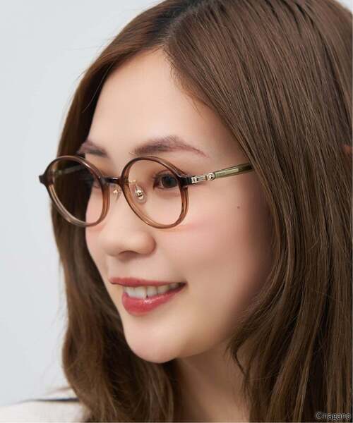 Zoff（ゾフ）の「Zoff｜ちいかわ【くりまんじゅうモデル】ボストン型メガネ｜軽量 眼鏡 伊達めがね 度付き（レンズ交換券付） 度あり 度なし メンズ レディース ユニセックス おしゃれ 読書（メガネ・レディース・ブラウン・FREE）」の14枚目の写真