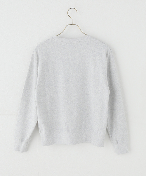 Champion(チャンピオン)の「ウォッシャブル / Champion / チャンピオン 別注 CREW NECK SWEAT(スウェット・レディース・チャコールグレー/ネイビー/レッド/ホワイト・FREE)」の12枚目の写真