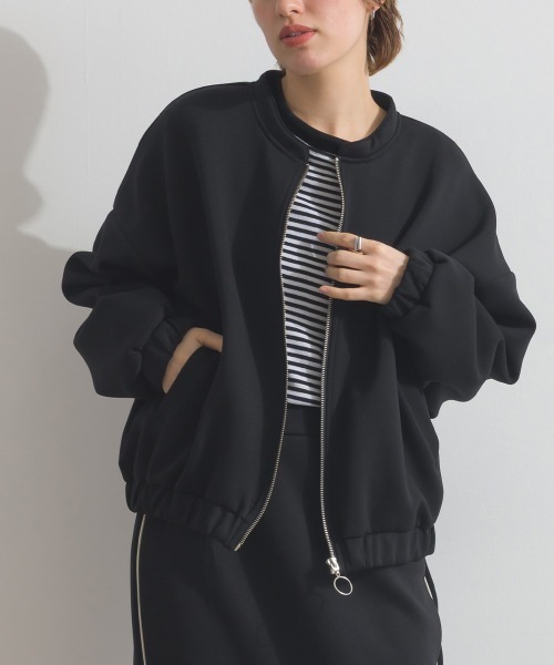 Fizz（フィズ）の「ダンボールギャザーブルゾン（ブルゾン・レディース・アイボリー/ライトブルー/ベージュ/ブラック・M）」の22枚目の写真