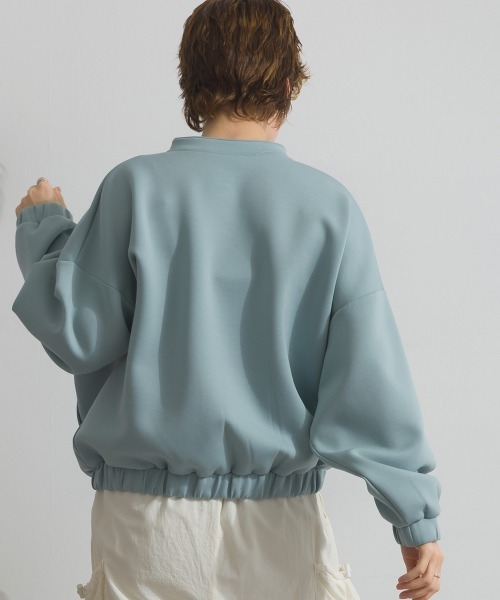 Fizz（フィズ）の「ダンボールギャザーブルゾン（ブルゾン・レディース・アイボリー/ライトブルー/ベージュ/ブラック・M）」の17枚目の写真