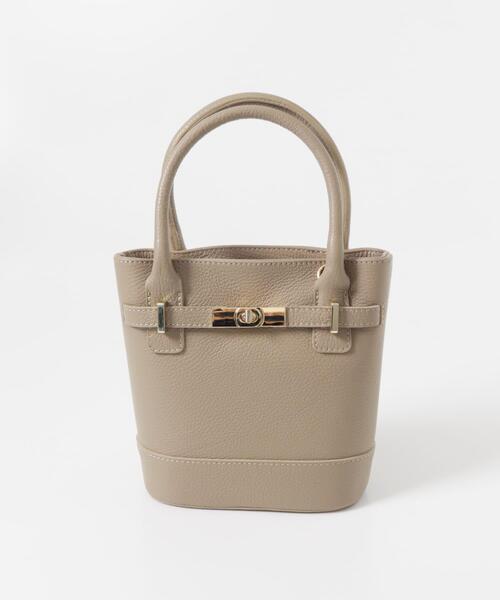 URBAN RESEARCH ROSSO WOMEN（アーバンリサーチ　ロッソ）の「AULENTTI　ミニバッグ（ショルダーバッグ・レディース・ライトベージュ/ブラック・FREE）」の9枚目の写真