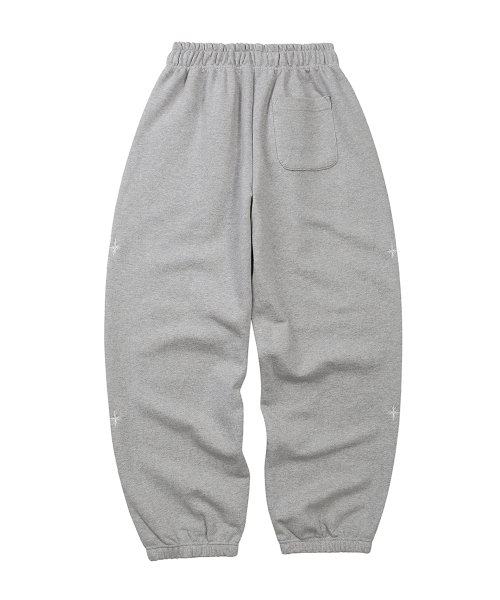 EEERRR（イイイ・アールアールアール）の「ER waffle applique long sweat pants (Melange)（スウェットパンツ・レディース・その他・LARGE/MEDIUM）」の6枚目の写真