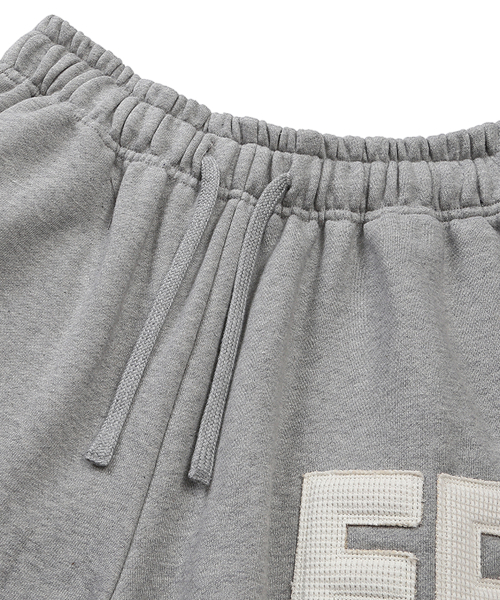EEERRR（イイイ・アールアールアール）の「ER waffle applique long sweat pants (Melange)（スウェットパンツ・レディース・その他・LARGE/MEDIUM）」の10枚目の写真