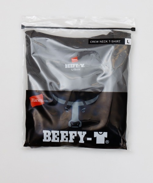 HANES(ヘインズ)の「Hanes/ヘインズ/BEEFY T-SHIRT 1P(Tシャツ/カットソー・メンズ・ブラック/ブラウン系その他3/ホワイト/グレー系その他6・S/L/XS/XL/M)」の21枚目の写真