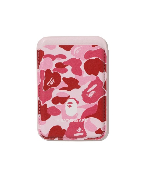 ABC CAMO MAGNET CARD CASE MOBILE（スマホグッズ）｜A BATHING APE