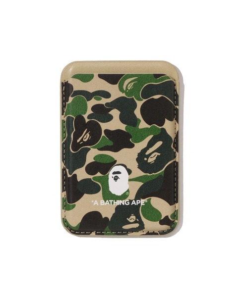 ABC CAMO MAGNET CARD CASE MOBILE（スマホグッズ）｜A BATHING APE