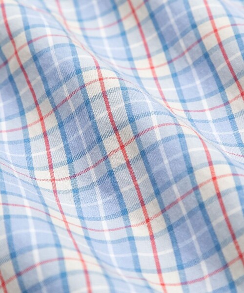 BROOKS BROTHERS(ブルックスブラザーズ)の「コットンポプリン シーズナルパターン フライデーシャツ(シャツ/ブラウス・メンズ・ブルー/パープル/グリーン・X-LARGE/MEDIUM/LARGE/SMALL)」の7枚目の写真
