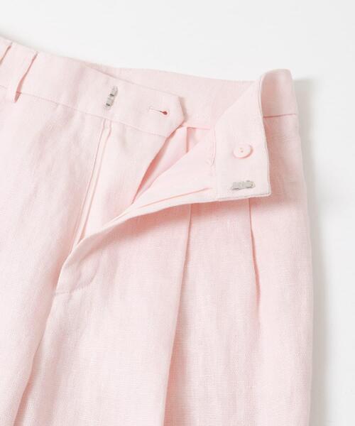 URBAN RESEARCH（アーバンリサーチ）の「オックスリネンストレートパンツ（その他パンツ・レディース・ライトピンク/ライトベージュ・40/38/36）」の9枚目の写真