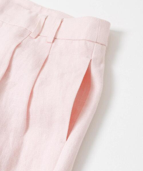 URBAN RESEARCH（アーバンリサーチ）の「オックスリネンストレートパンツ（その他パンツ・レディース・ライトピンク/ライトベージュ・40/38/36）」の10枚目の写真