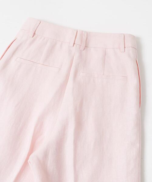 URBAN RESEARCH（アーバンリサーチ）の「オックスリネンストレートパンツ（その他パンツ・レディース・ライトピンク/ライトベージュ・40/38/36）」の12枚目の写真
