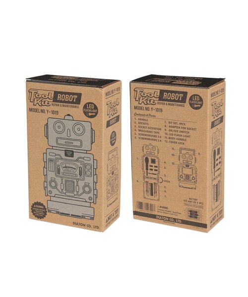 BIRTHDAY BAR（バースデイバー）の「TOOL KIT ROBOT SILVER　ツールキットロボット（インテリア雑貨・レディース・シルバー・0）」の9枚目の写真