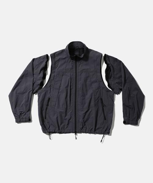 MOIF（モイフ）の「[SS26] WIDE MODULAR PARKA / GRAPHITE（ナイロンジャケット・メンズ・その他・1(S)/2(M)/3(L)）」の3枚目の写真