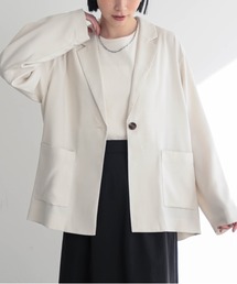 for/c（フォーシー）の「ライトテーラードジャケット【サスティナブル】（テーラードジャケット）」