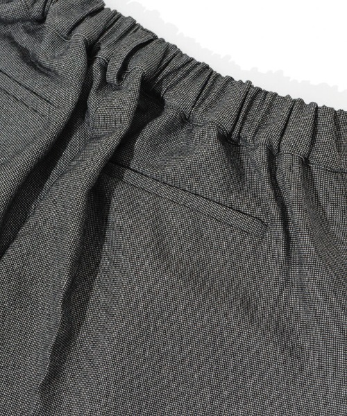 flower（フラワー）の「エニーチェックパンツ（その他パンツ・レディース・ベージュ/ブラック・FREE）」の6枚目の写真