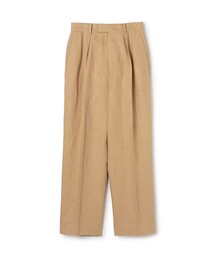 edition pourell リネン タックパンツ