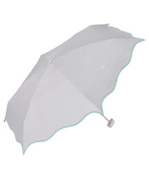 CROSSPLUS ONLINE（クロスプラスオンライン）の「【Wpc.】日傘 折りたたみ 遮光ウェーブパイピングパラソル ミニ【完全遮光100％＆完全UVカット100％生地 晴雨兼用 遮熱 撥水 UPF50+ 日焼け対策 紫外線対策 親骨50cm 手開き】（その他）」