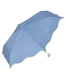 CROSSPLUS ONLINE（クロスプラスオンライン）の「【Wpc.】日傘 折りたたみ 遮光ウェーブパイピングパラソル ミニ【完全遮光100％＆完全UVカット100％生地 晴雨兼用 遮熱 撥水 UPF50+ 日焼け対策 紫外線対策 親骨50cm 手開き】（その他）」