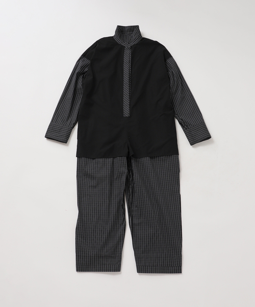 CITYSHOP(シティーショップ)の「SHIRT ジャンプスーツ(つなぎ/オールインワン・レディース・ピンク/ブラック・36/38)」の14枚目の写真