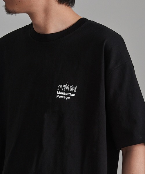 Manhattan Portage(マンハッタンポーテージ)の「【Manhattan Portage】別注 Archive Logo Print Tee / アーカイブロゴプリントTシャツ(Tシャツ/カットソー・レディース・ブラック/チャコールグレー/ホワイト・S/M/L)」の10枚目の写真