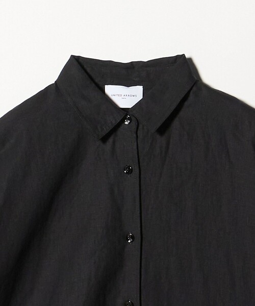 UNITED ARROWS（ユナイテッドアローズ）の「リネン ドルマン シャツ ‐ウォッシャブル‐（シャツ/ブラウス・レディース・ピンク/ブラック/ナチュラル/ホワイト・FREE）」の14枚目の写真