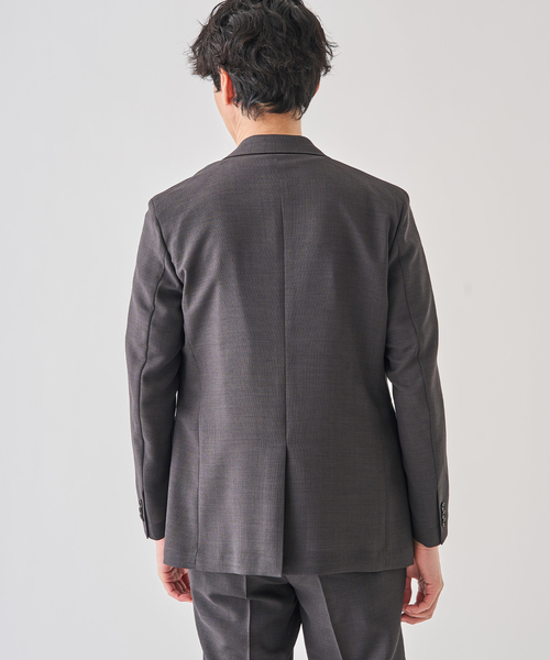 EDIFICE（エディフィス）の「”吸汗＆速乾機能” EVALET メッシュ 2ボタン ジャケット（テーラードジャケット・メンズ・ベージュ/ネイビー/ブラック/チャコールグレー・X-SMALL/SMALL/MEDIUM/LARGE/X-LARGE）」の18枚目の写真